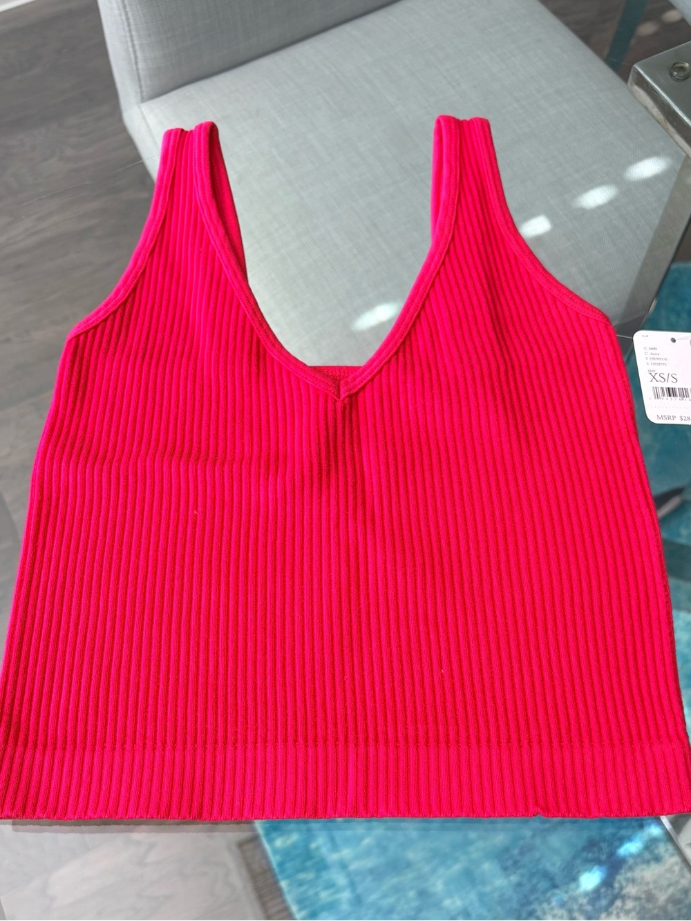 Free People Movement Ribbed Crop Top